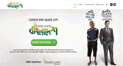 Desktop Screenshot of goodluckbangladesh.net